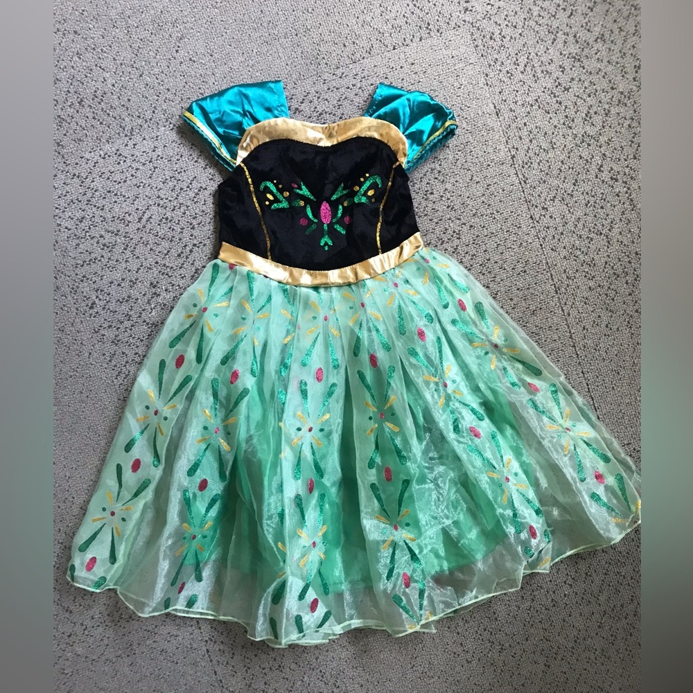Girls' Frozen Anna Princess Costume Dress